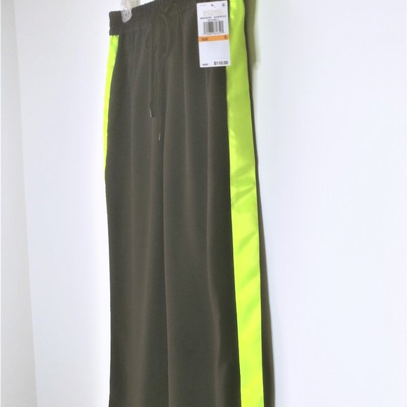 Michael Kors Neon Side-Striped Track Pants - Small - Picture 4 of 6